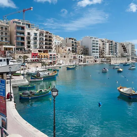 Appartement King Size Bed Brand New Apt Off Spinola With Wifi By 360 Estates Ta' Cikkun