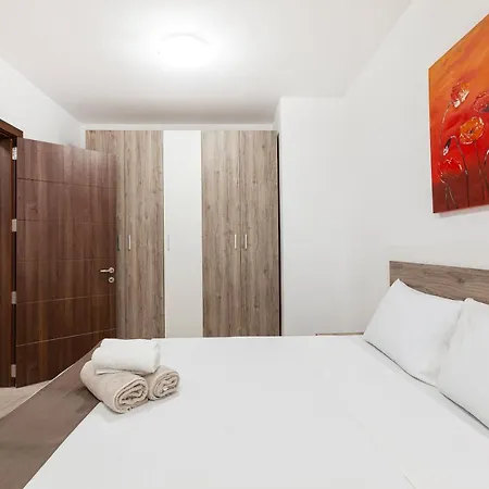King Size Bed Brand New Apt Off Spinola With Wifi By 360 Estates Ta' Cikkun